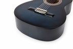 Valencia VC102BUS 1/2 Size Classical Guitar - Blue Sunburst