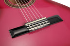 Valencia VC102PKS 1/2 Size Classical Guitar - Pink Sunburst