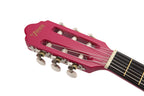 Valencia VC102PKS 1/2 Size Classical Guitar - Pink Sunburst