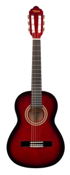 Valencia VC102RDS 1/2 Size Classical Guitar - Red Sunburst