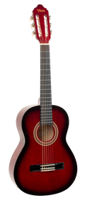 Valencia VC102RDS 1/2 Size Classical Guitar - Red Sunburst