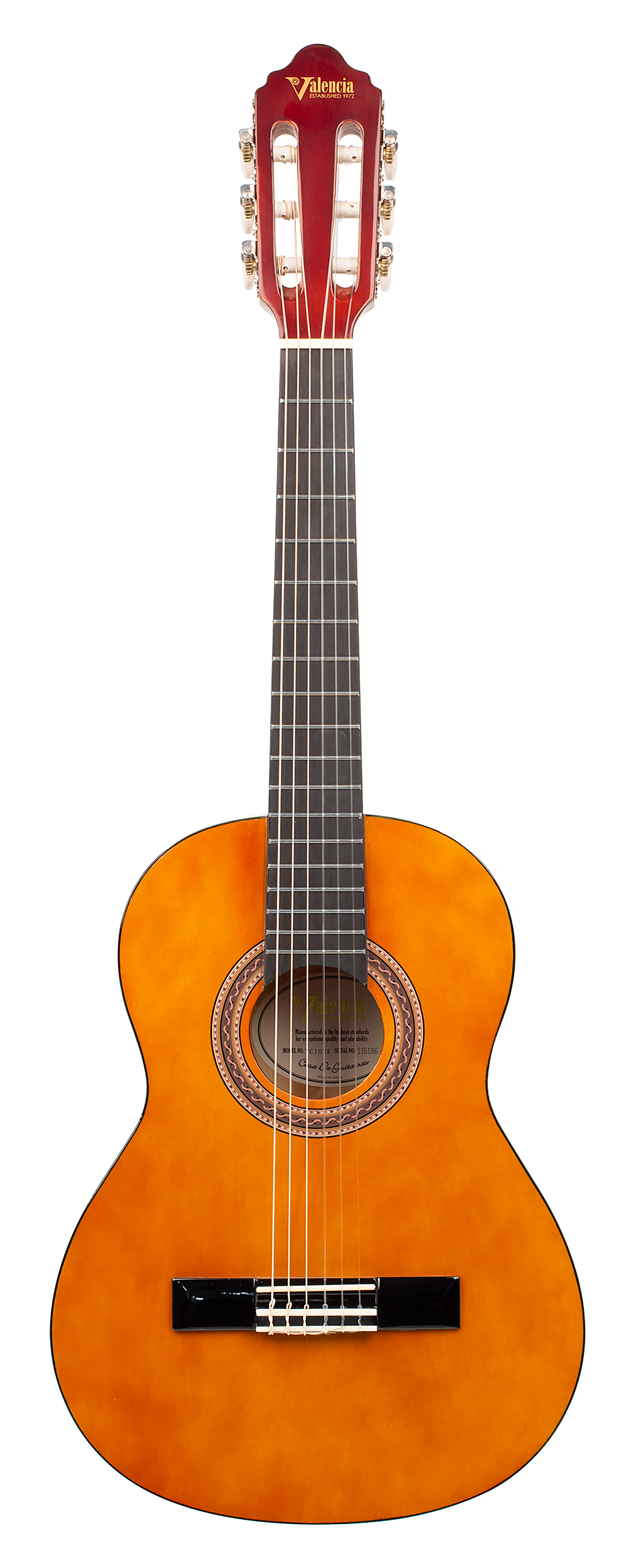 Valencia VC102 1/2 Size Classical Guitar - Natural