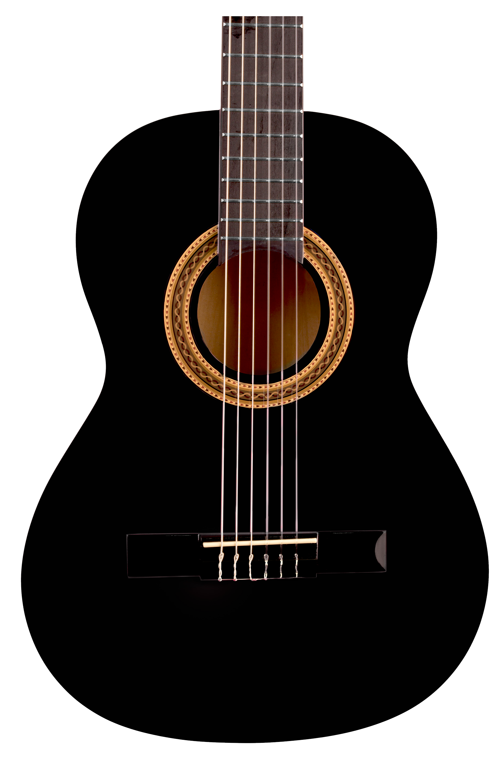 Valencia VC103BK 3/4 Size Classical Guitar - Black