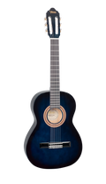 Valencia VC103BUS 3/4 Size Classical Guitar - Blue Sunburst