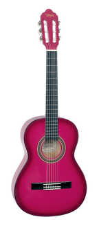 Valencia VC103PKS 3/4 Size Classical Guitar - Pink Sunburst