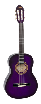 Valencia VC103PPS 3/4 Size Classical Guitar - Purple Sunburst
