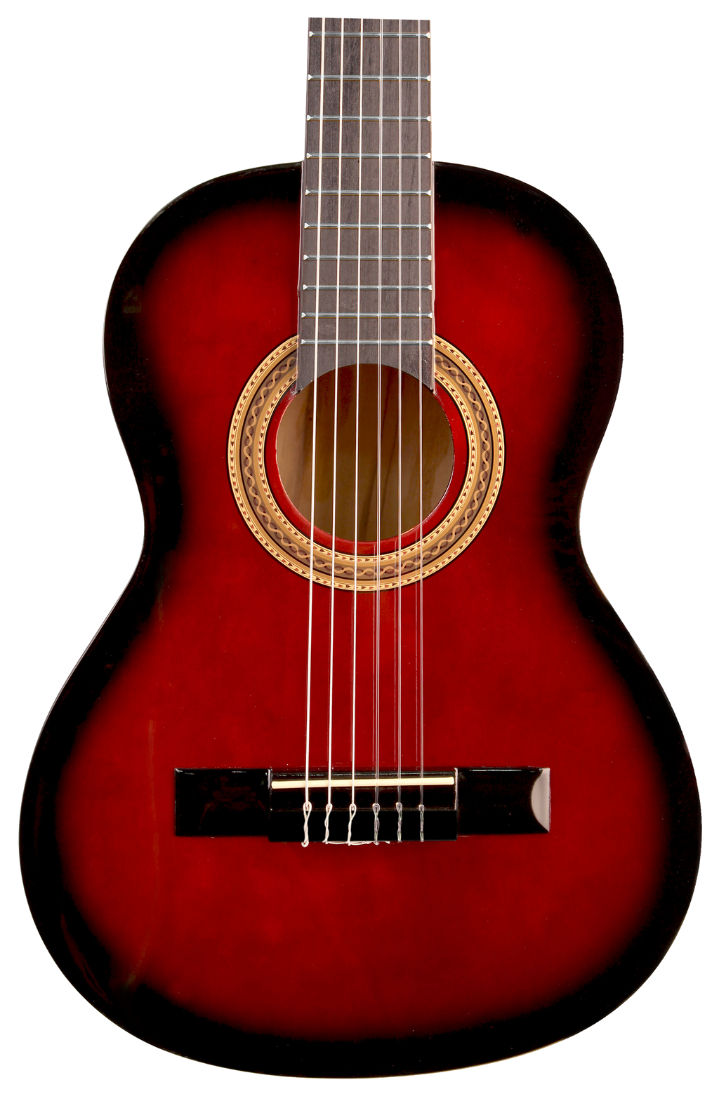 Valencia VC103RDS 3/4 Size Classical Guitar - Red Sunburst