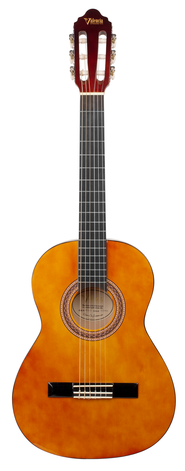 Valencia VC103 3/4 Size Classical Guitar - Natural