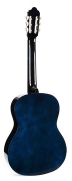 Valencia VC104BUS 4/4 Size Classical Guitar - Blue Sunburst