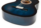 Valencia VC104BUS 4/4 Size Classical Guitar - Blue Sunburst