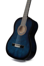 Valencia VC104BUS 4/4 Size Classical Guitar - Blue Sunburst