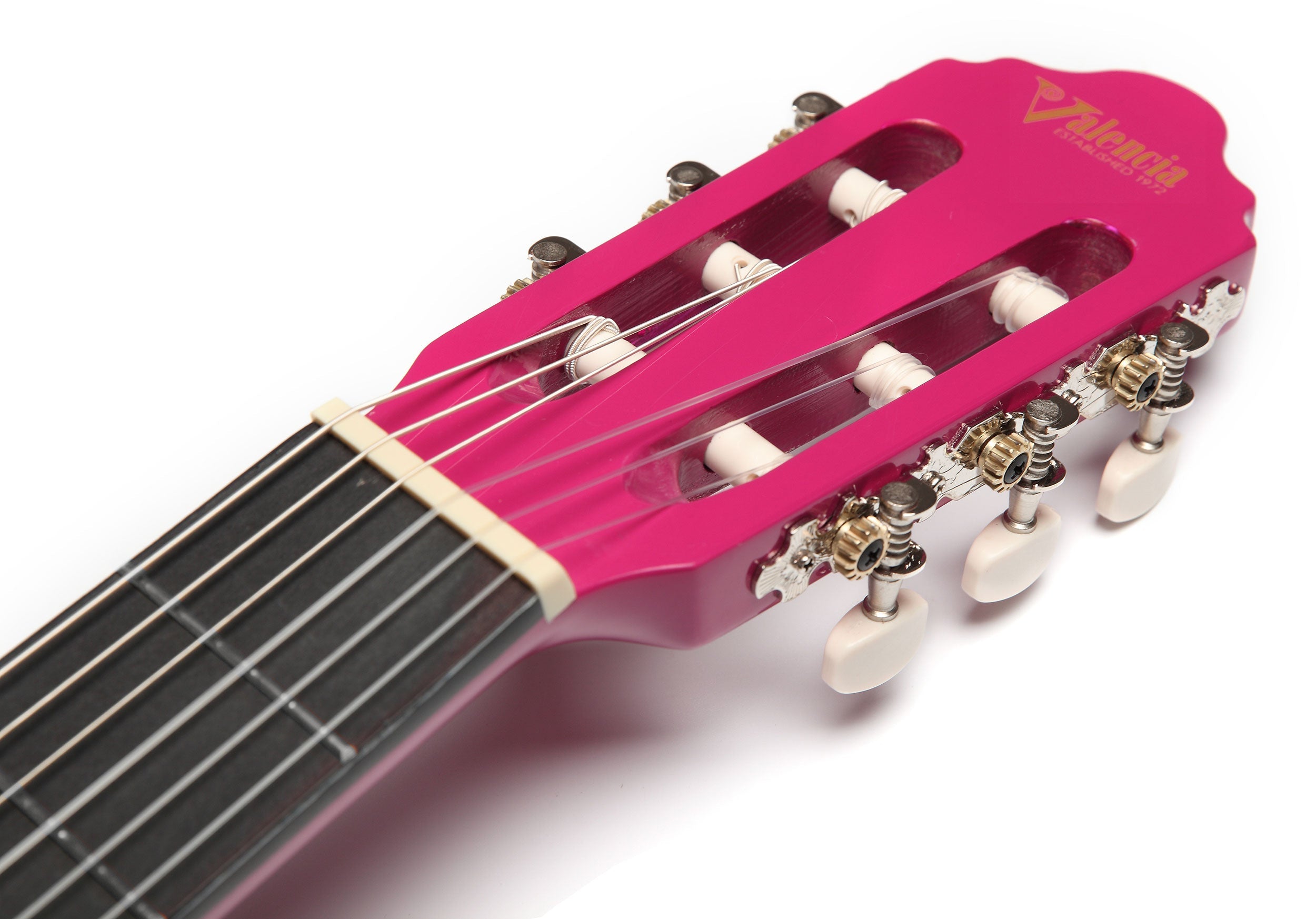 Valencia VC104PKS 4/4 Size Classical Guitar - Pink Sunburst