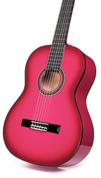 Valencia VC104PKS 4/4 Size Classical Guitar - Pink Sunburst