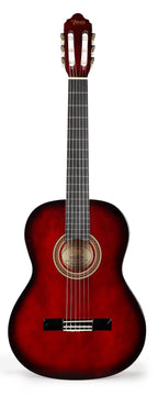 Valencia VC104RDS 4/4 Size Classical Guitar - Red Sunburst