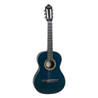 Valencia 200 Series ¬º Classical Guitar - Transparent Blue