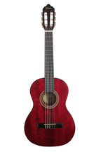 Valencia VC202TWR 1/2 Size Classical Guitar in Transparent Wine Red Satin