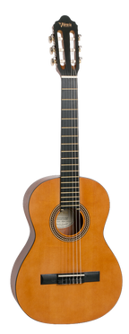 Valencia VC203L 3/4 Size Left Hand Classical Guitar in Antique Natural Satin