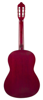 Valencia VC204TWR Full Size Classical Guitar in Transparent Wine Red Satin