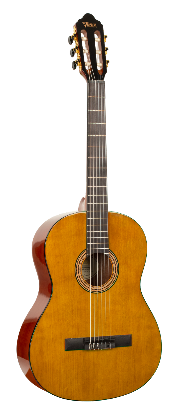Valencia VC263H 3/4 Size Classical Guitar - Hybrid - Antique Natural Gloss