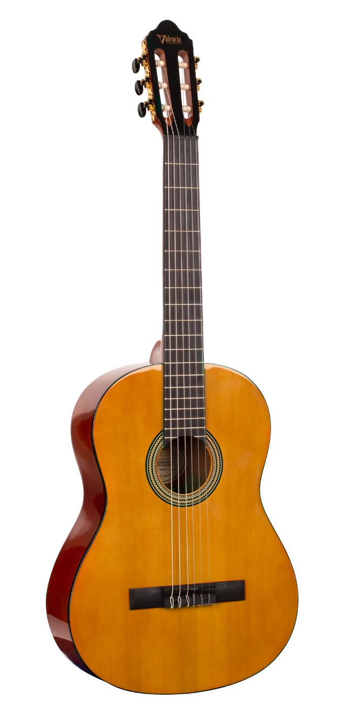Valencia VC264 Full Size Classical Guitar in Antique Natural Gloss