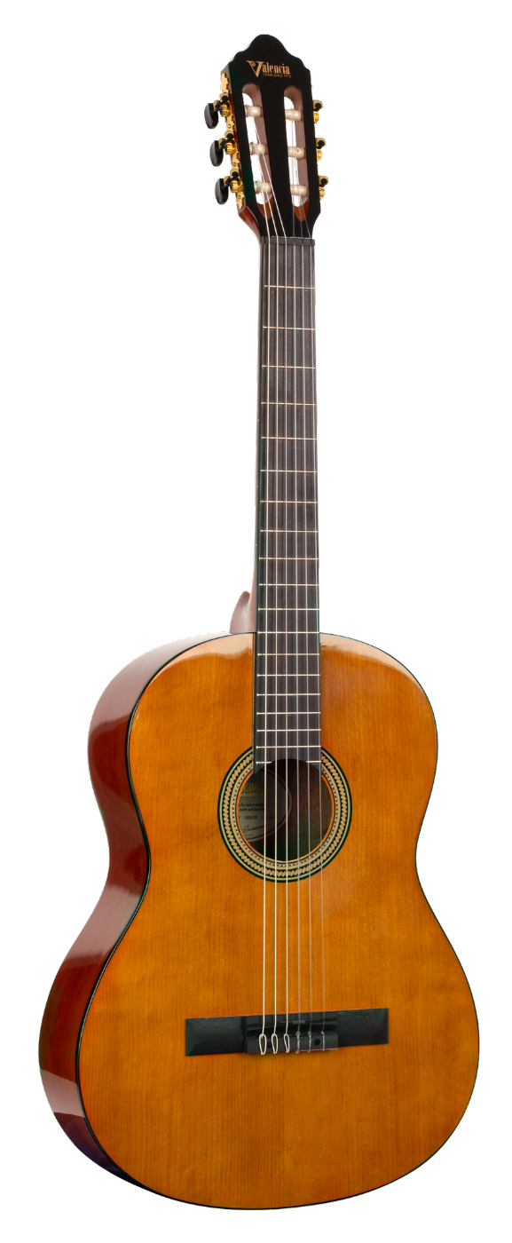Valencia VC264H Full Size Classical Guitar - Hybrid Neck Antique Natural Gloss