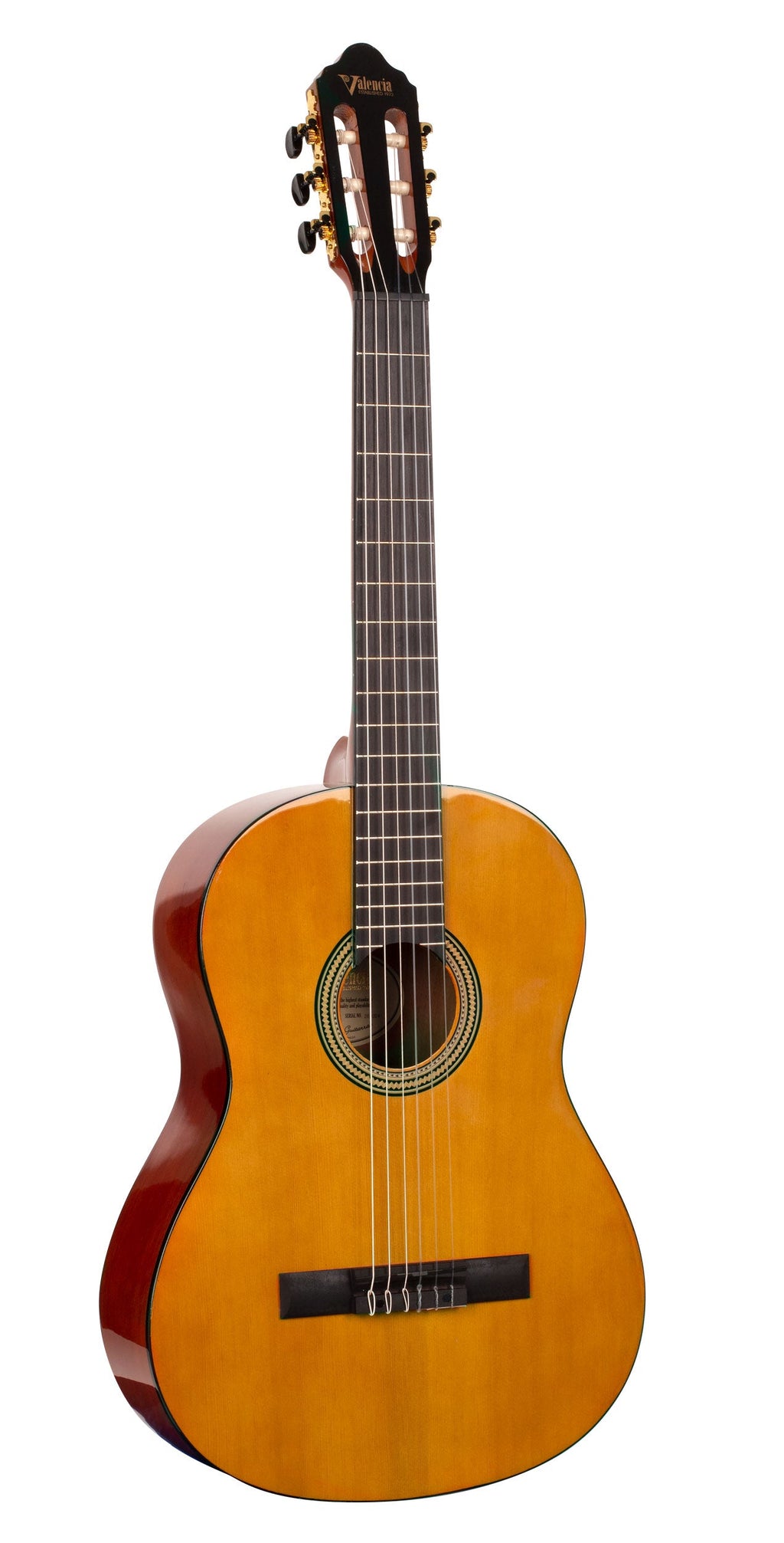 Valencia VC264 Full Size Classical Guitar in Antique Natural Gloss