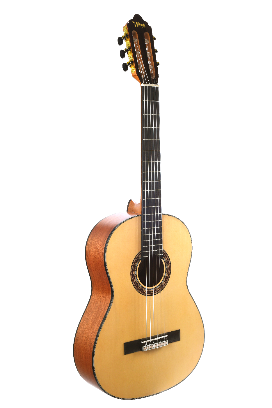 Valencia VC304 Full Size Classical Guitar in Natural Satin