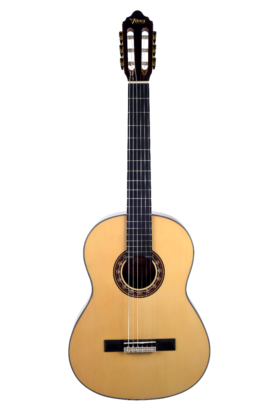 Valencia VC304 Full Size Classical Guitar in Natural Satin