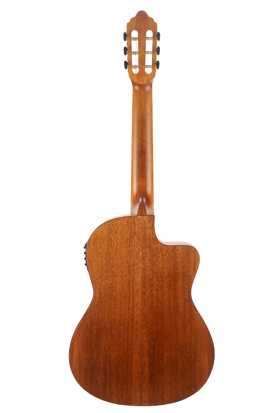 Valencia VC304CEL Full Size Left Hand Classical Guitar with Pickup in Natural Satin