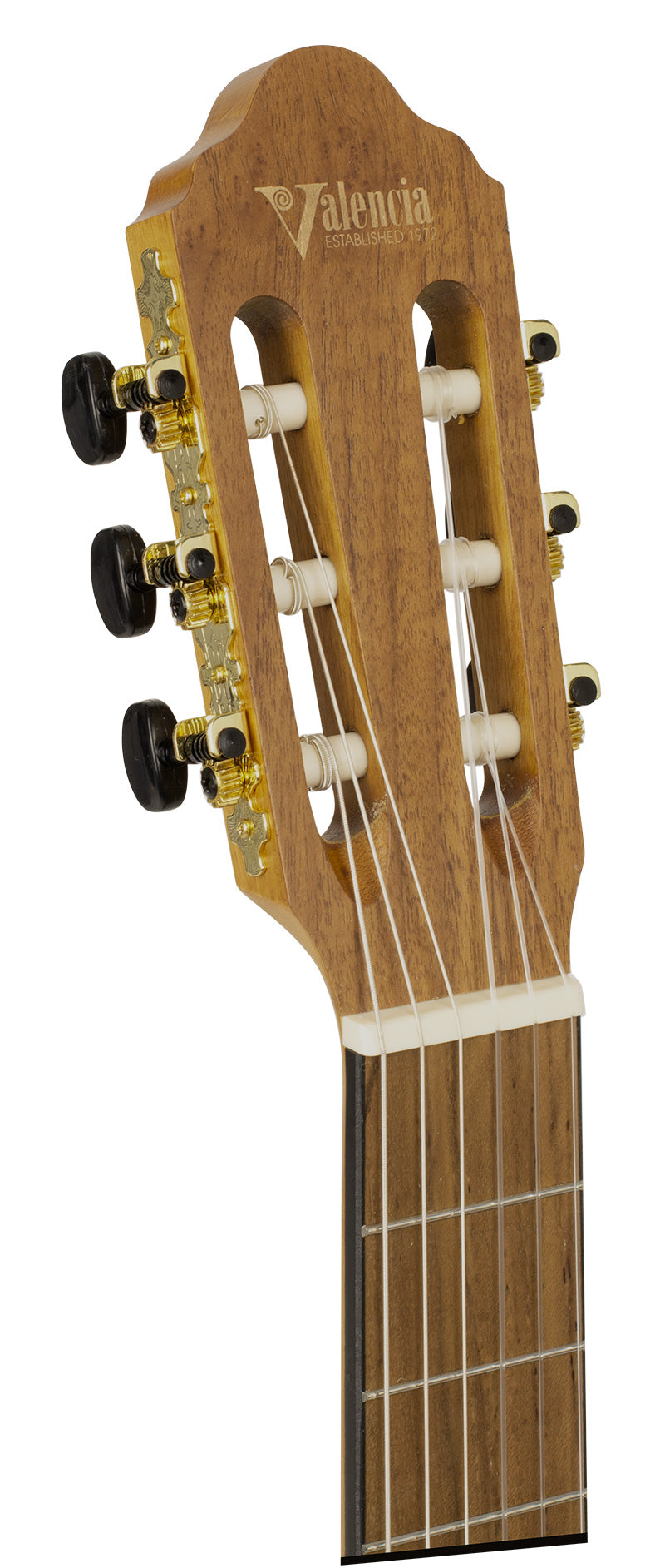 Valencia VC304CE Full Size Classical Guitar with Pickup in Natural Satin