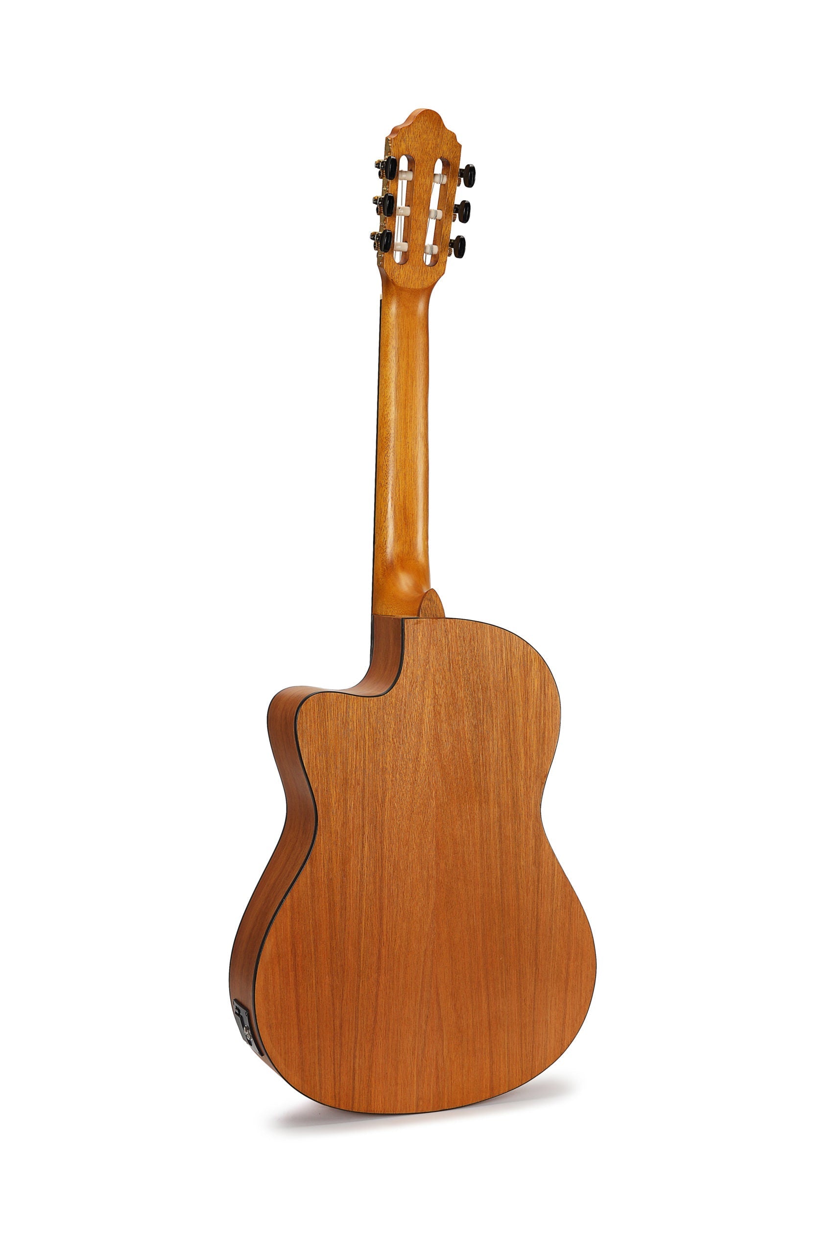 Valencia VC304CE Full Size Classical Guitar with Pickup in Natural Satin