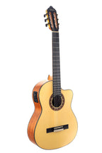 Valencia VC304CE Full Size Classical Guitar with Pickup in Natural Satin