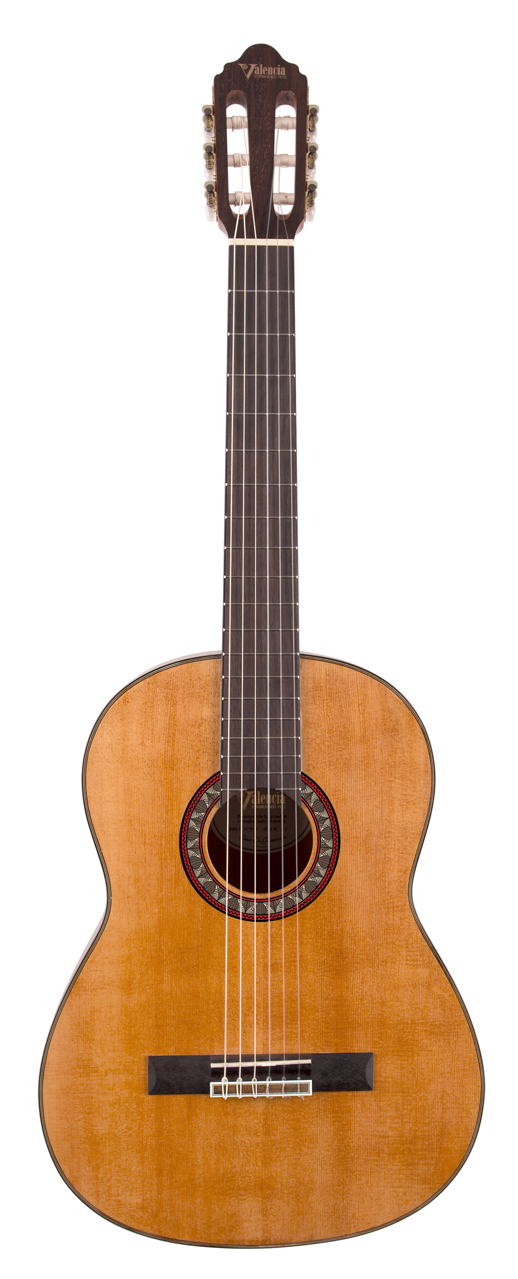 Valencia VC404 Full Size Classical Guitar in Vintage Natural Satin