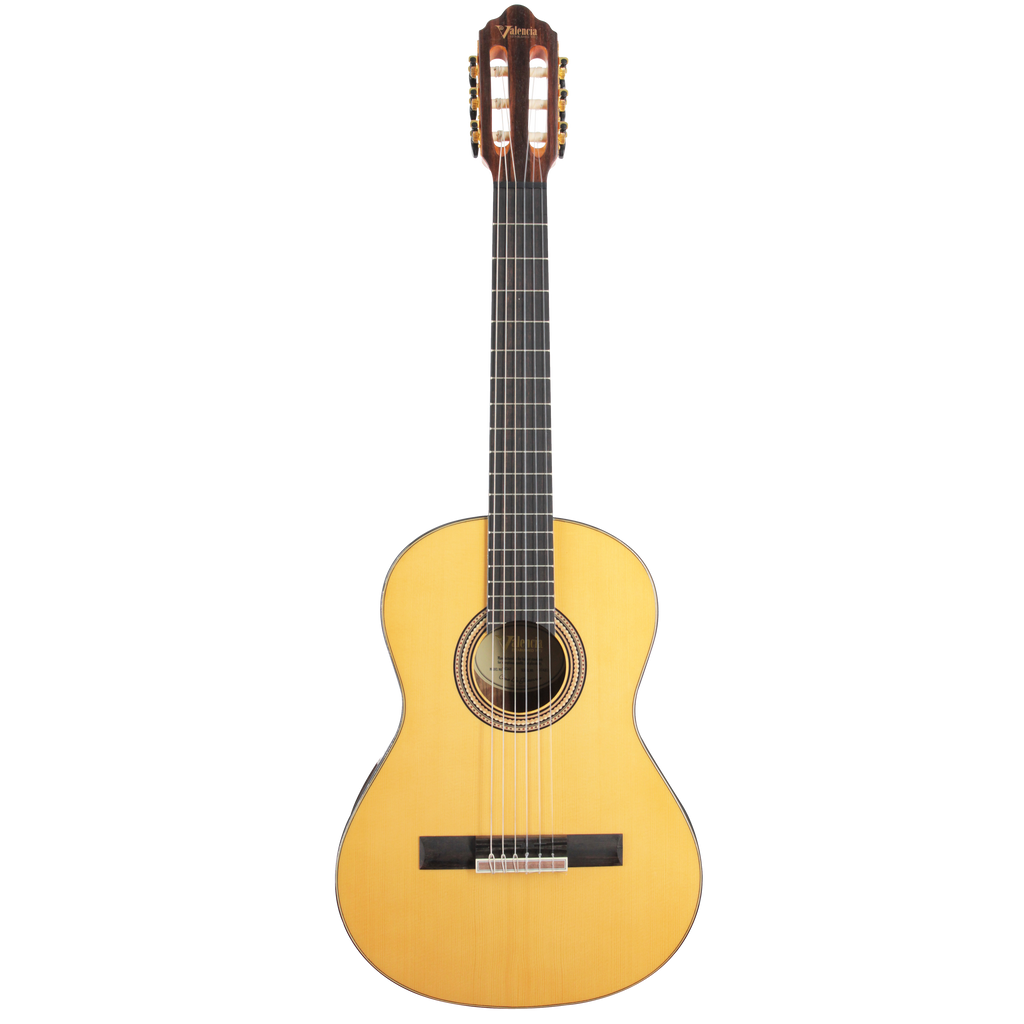 Valencia VC563 3/4 Size Classical Guitar in Natural High Gloss