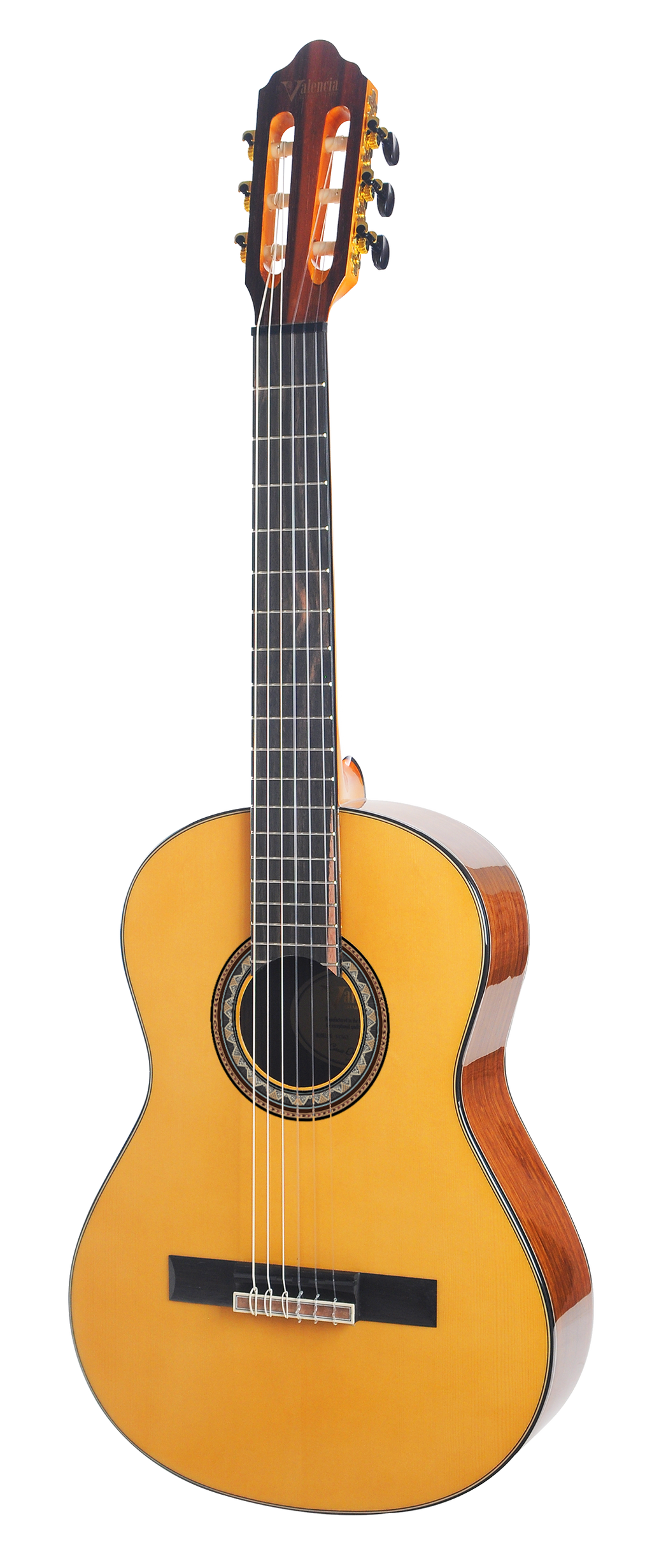 Valencia VC563 3/4 Size Classical Guitar in Natural High Gloss