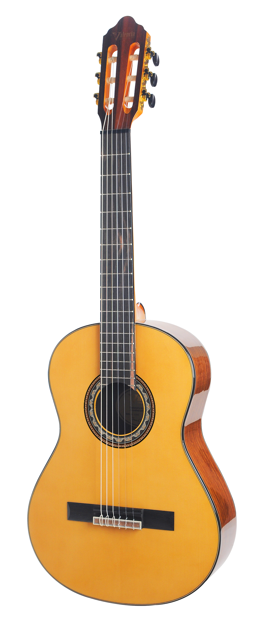 Valencia VC563 3/4 Size Classical Guitar in Natural High Gloss