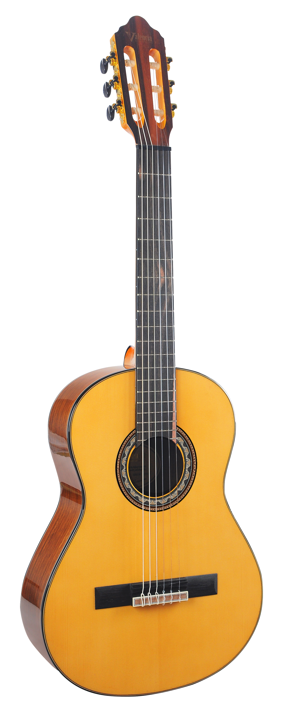 Valencia VC563 3/4 Size Classical Guitar in Natural High Gloss
