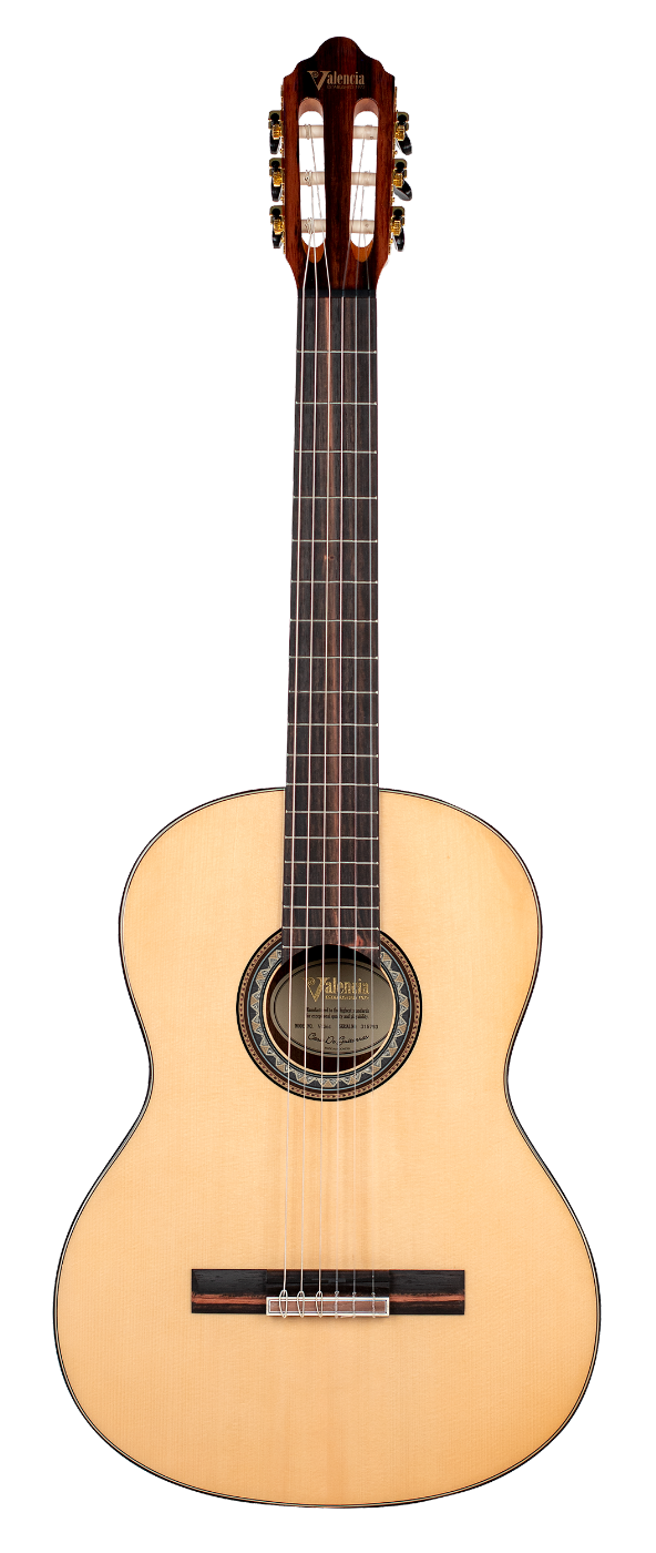 Valencia VC564 Full Size Classical Guitar in Natural High Gloss
