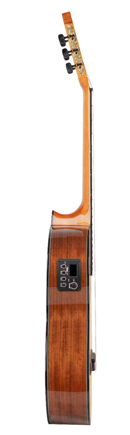 Valencia VC564CE Full Size Classical Guitar with Pickup in Natural High Gloss