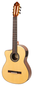 Valencia VC564CEL Full Size Left Hand Classical Guitar with Pickup in  Natural High Gloss