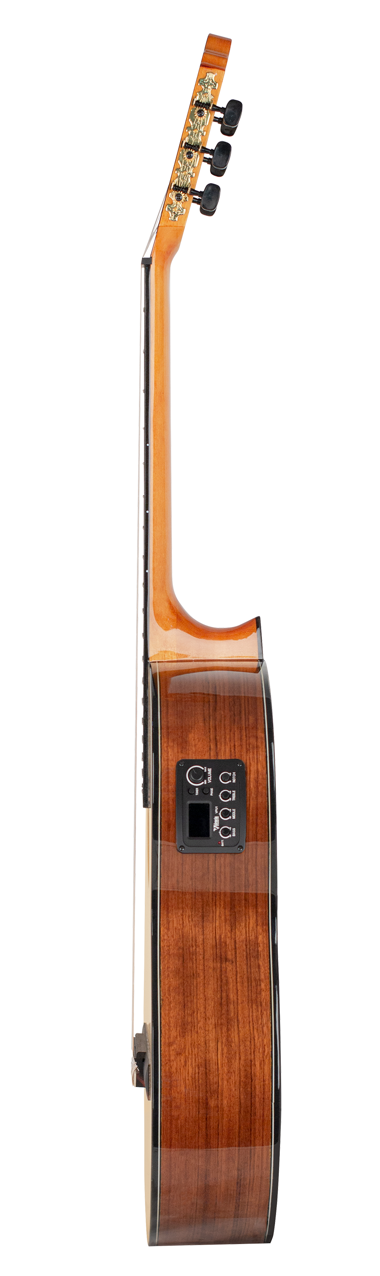 Valencia VC564CEL Full Size Left Hand Classical Guitar with Pickup in  Natural High Gloss