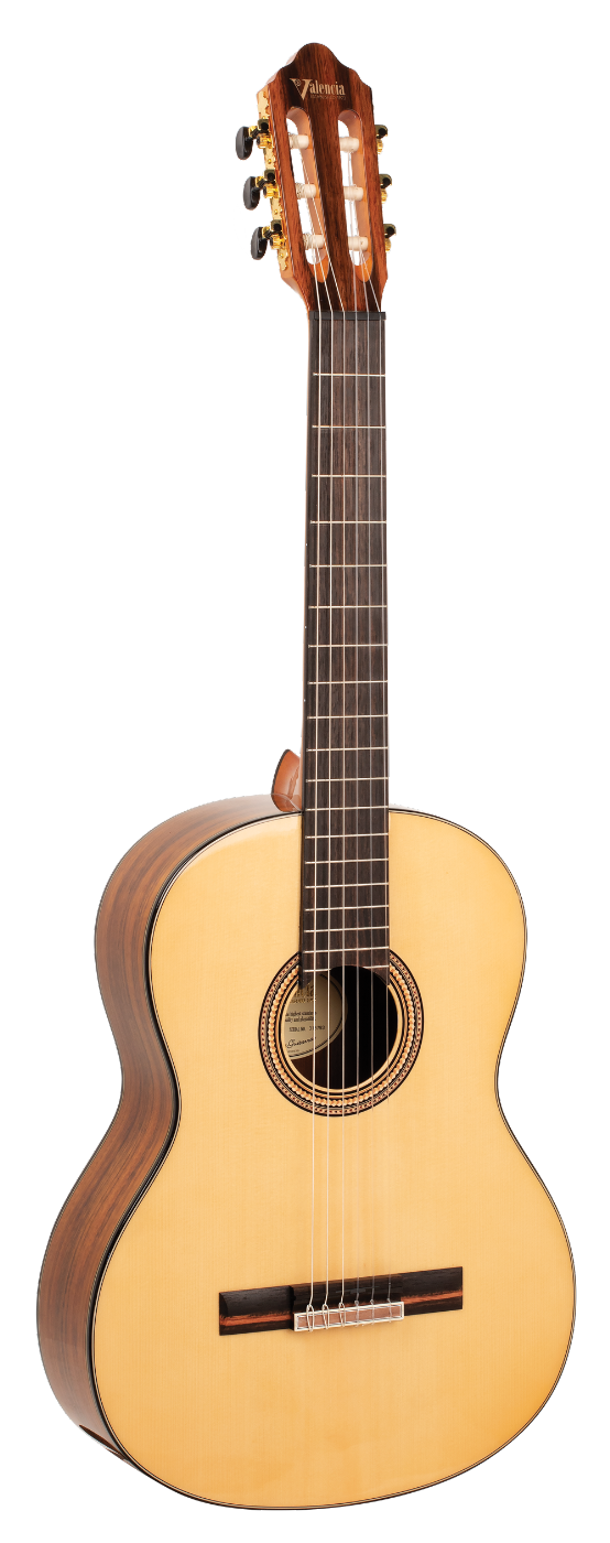 Valencia VC564 Full Size Classical Guitar in Natural High Gloss