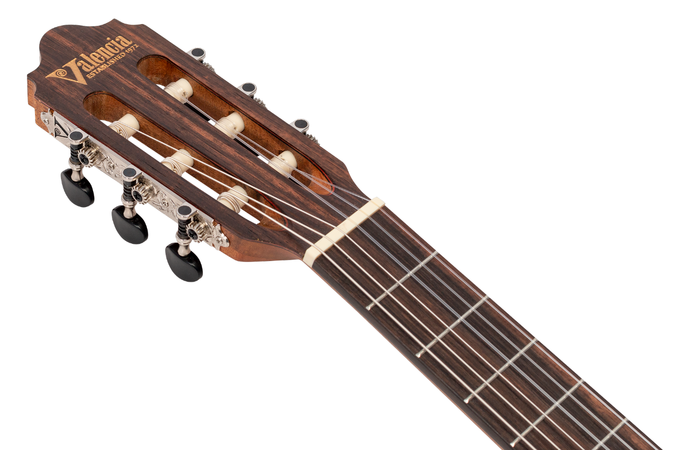 Valencia VC703 3/4 Size Solid Top Classical Guitar in Natural Satin