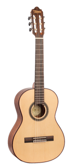 Valencia VC703 3/4 Size Solid Top Classical Guitar in Natural Satin