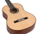 Valencia VC704 Solid Top Classical Guitar in Natural Satin