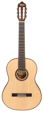 Valencia VC704 Solid Top Classical Guitar in Natural Satin