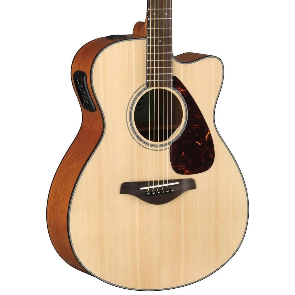 Yamaha FSX800C Dreadnought Acoustic Guitar with Solid Spruce Top in Natural