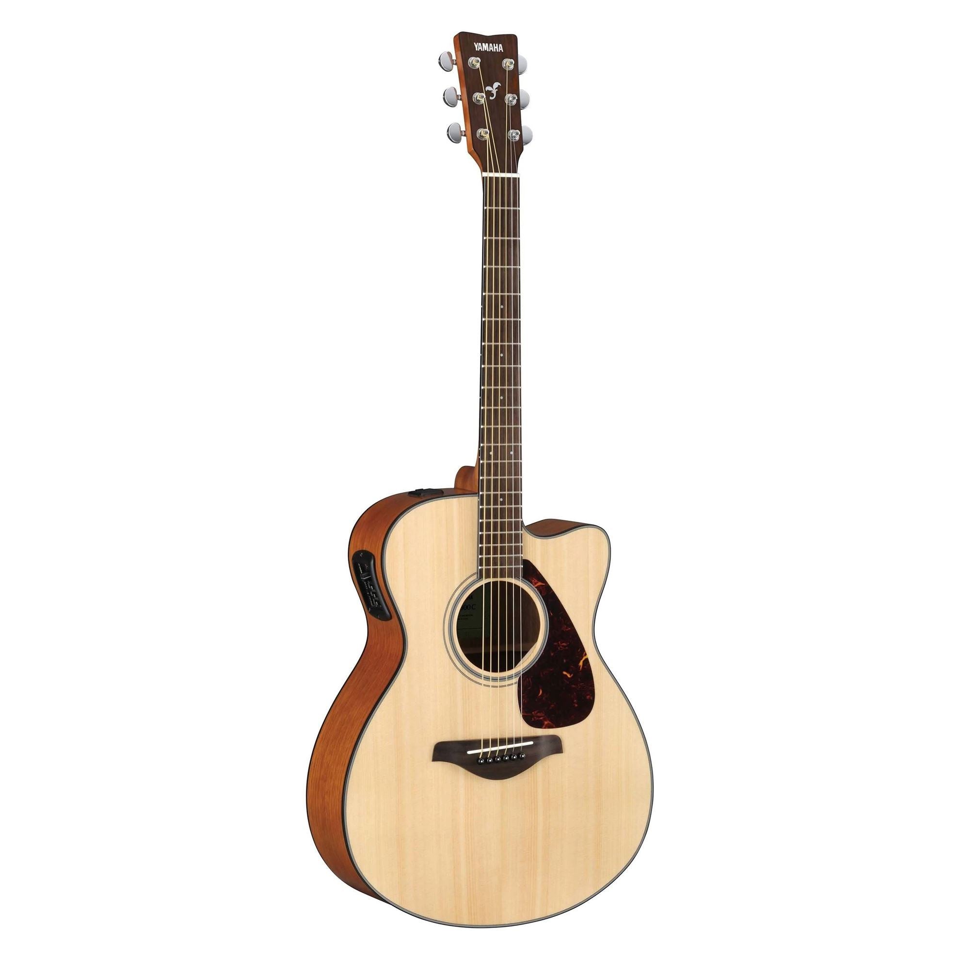 Yamaha FSX800C Dreadnought Acoustic Guitar with Solid Spruce Top in Natural