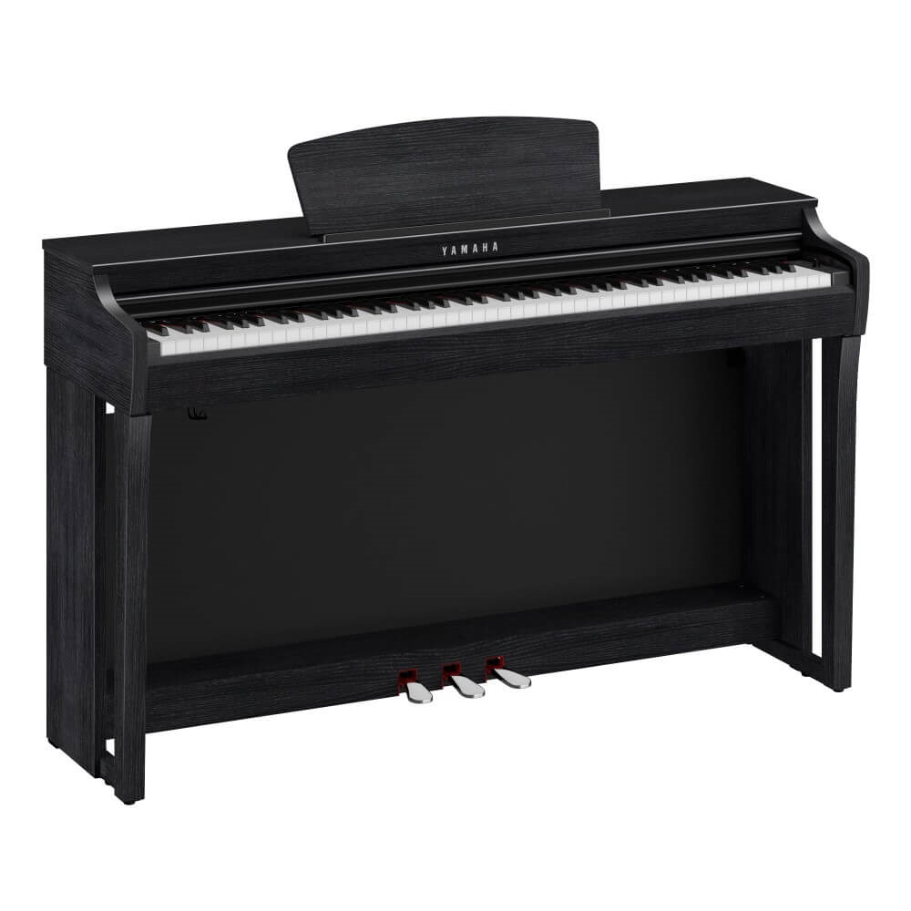 Yamaha CLP-725 Clavinova Digital Piano with Bench - Black