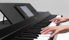 Yamaha P-S500 Digital Piano with Stream Lights - Black